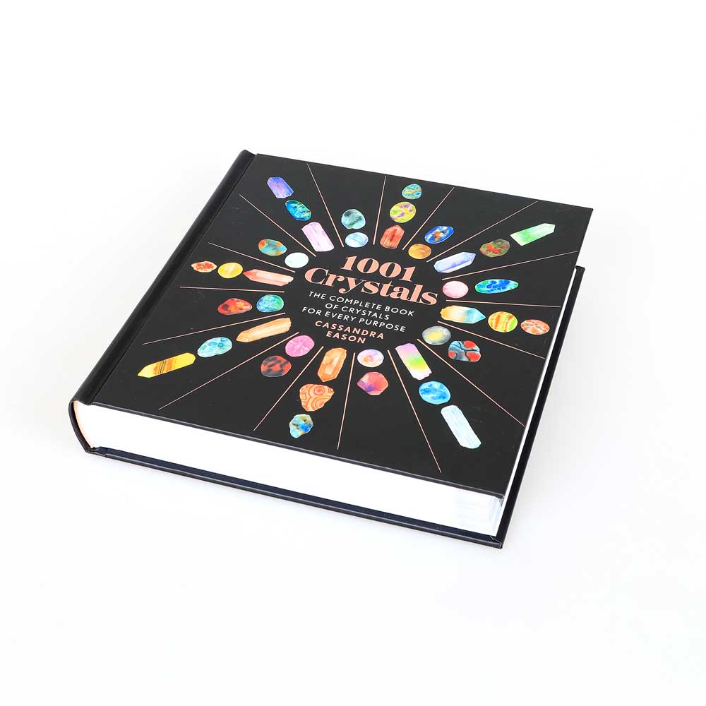 1001 Crystals the complete book of crystals for every purpose on white background for Australian Museum Shop online