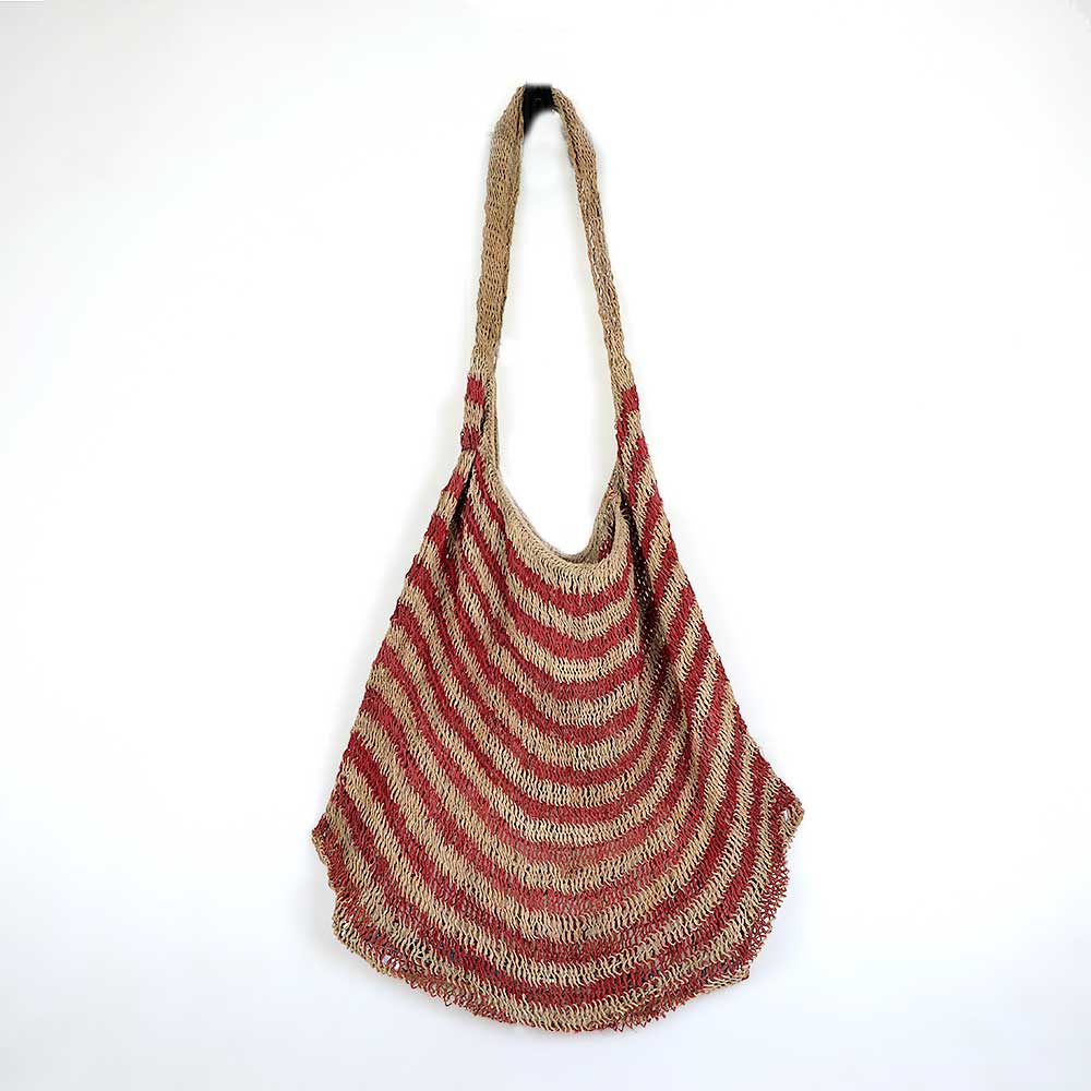 Morobe heritage Bilum bag handcrafted in the Morobe Province of Papua New Guinea, Australian Museum Shop online