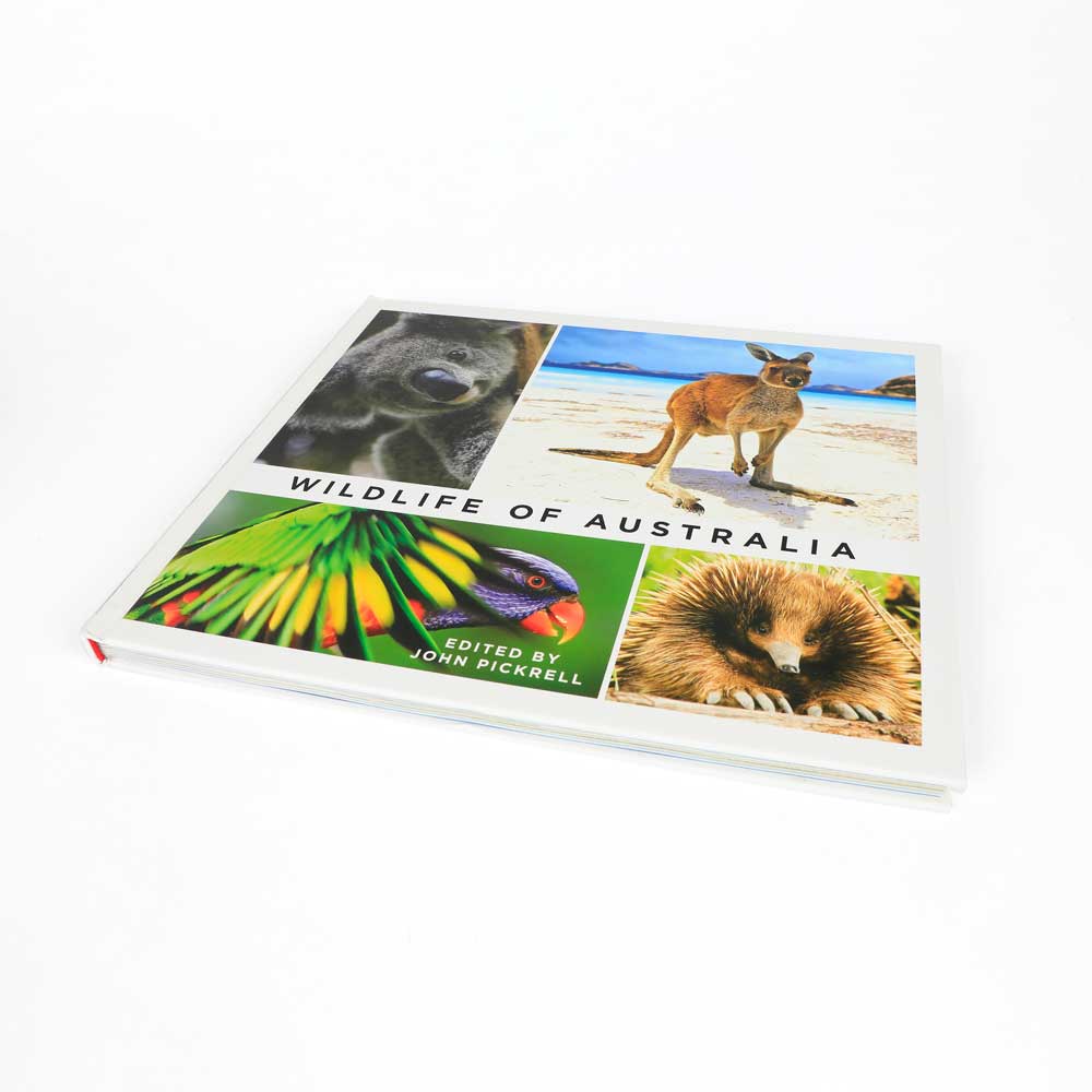 Wildlife of Australia book on white background for Australian Museum Shop online