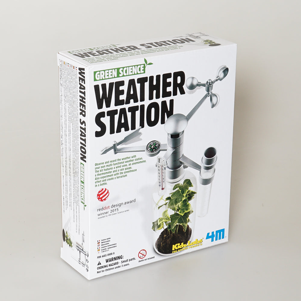 Green science weather station educational science kit. Australian Museum Shop online