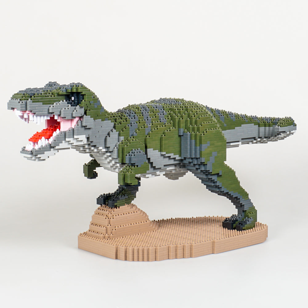 T-Rex brick construction kit by JEKCA. Australian Museum Shop Online