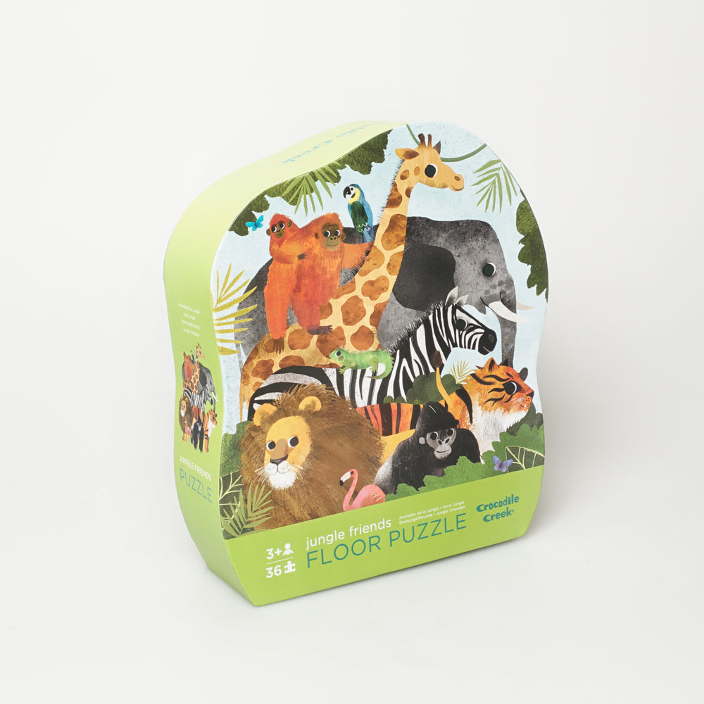 Jungle Friends Floor Puzzle Crocodile Creek Australian Museum Shop