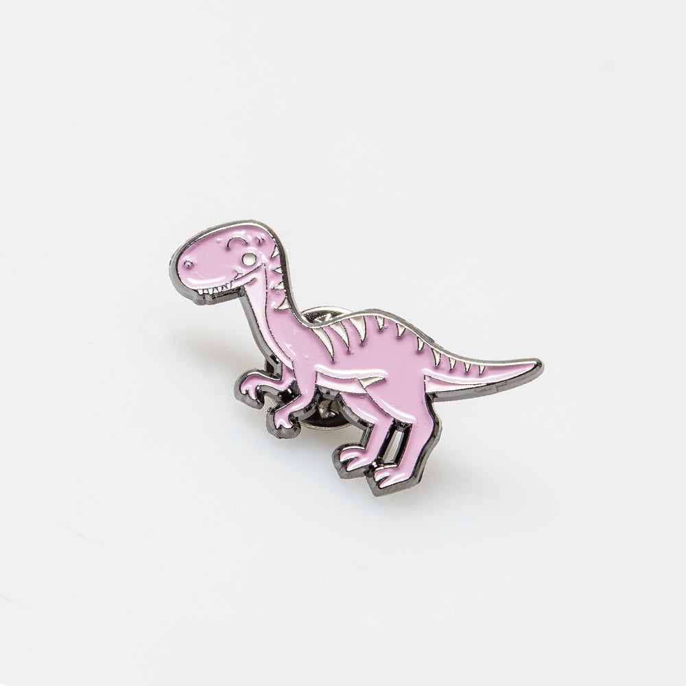 Velociraptor enamel pin from Australian Museum Shop online