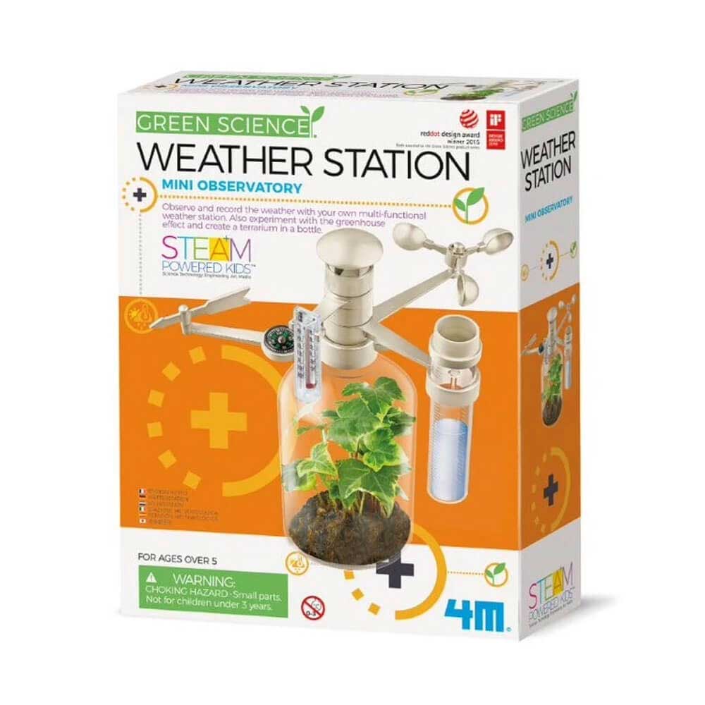 Green science weather station educational science kit. Australian Museum Shop online