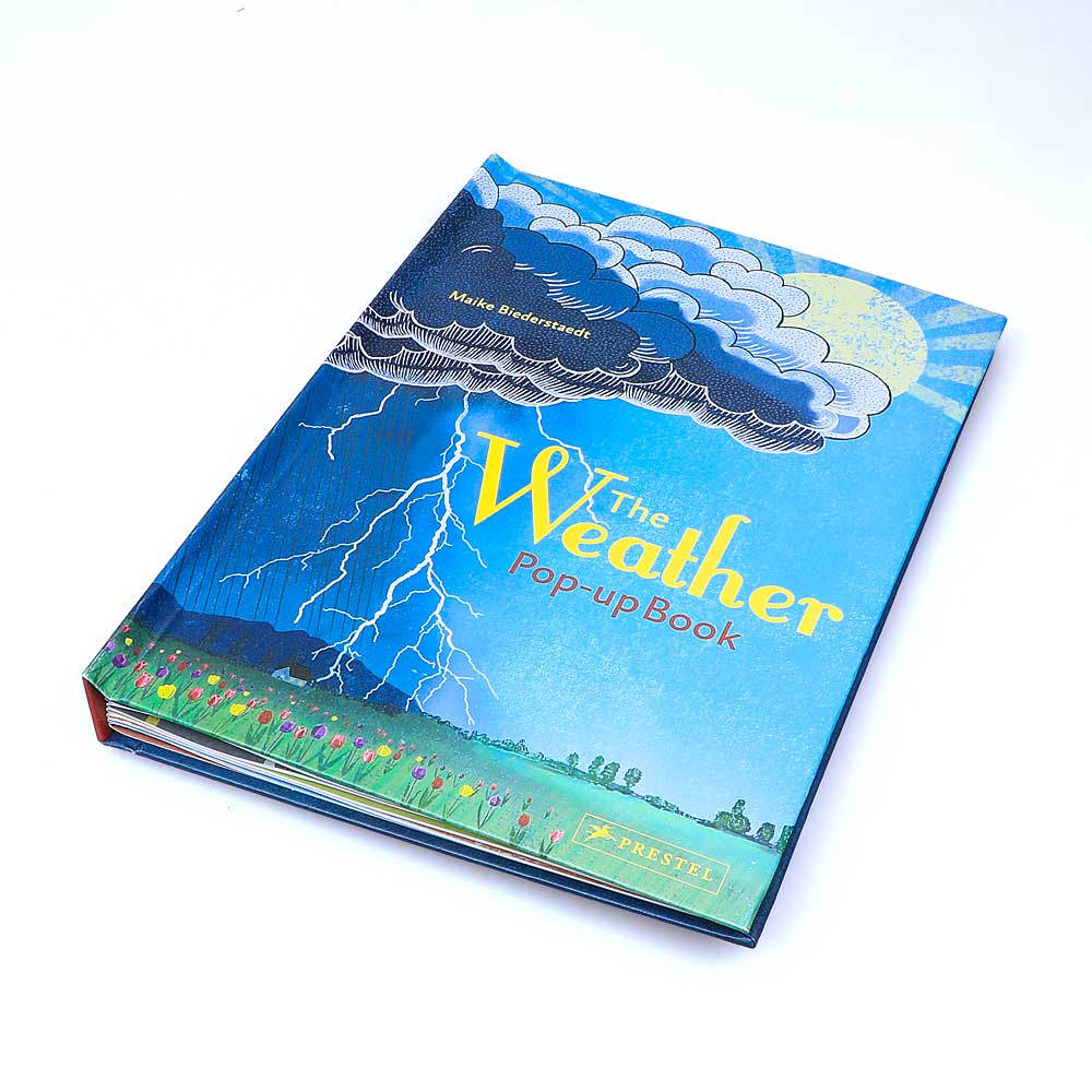 Weather popup book photographed against white background Australian Museum shop online