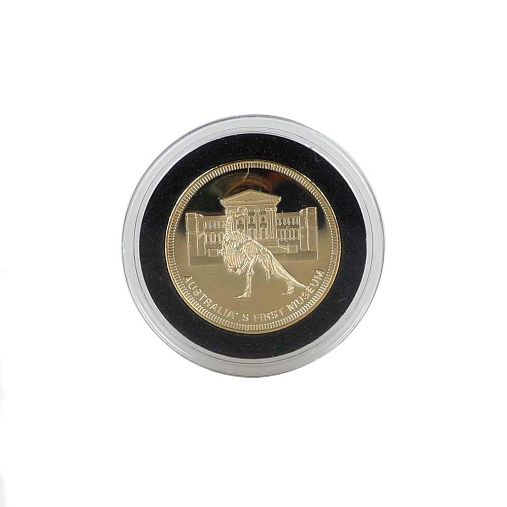 Australian Museum COIN photographed on white background for the Australian Museum Shop online