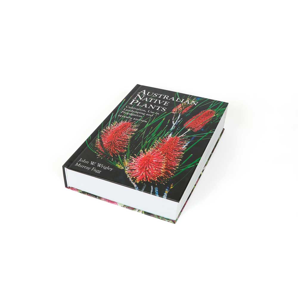 Australian Native Plants 7th Edition book on white background