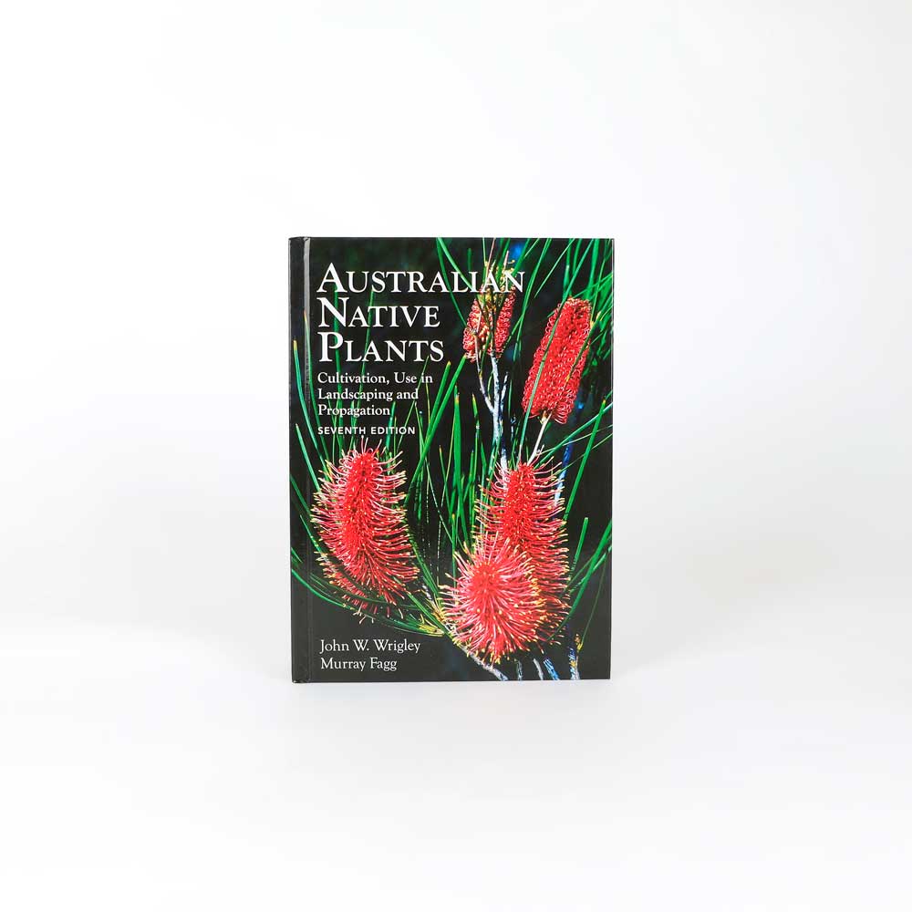 Australian Native Plants 7th Edition book on white background