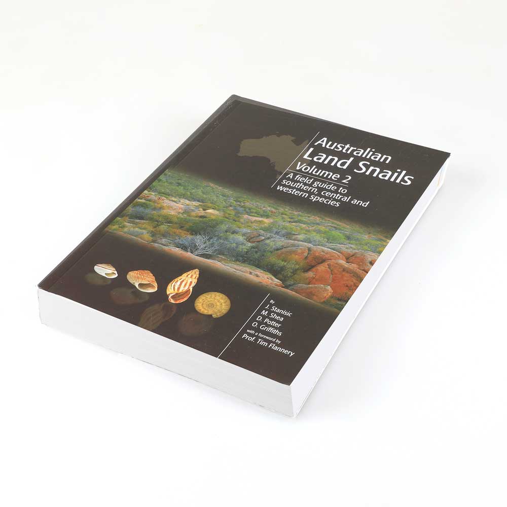 Australian land snails Volume 2: field guide to souther, central and wester species. Australian Museum shop online
