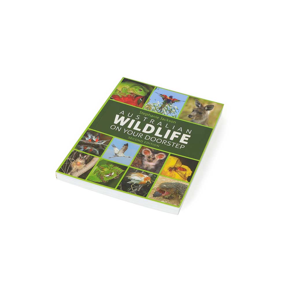 Australian Wildlife On Your Doorstep book on white background