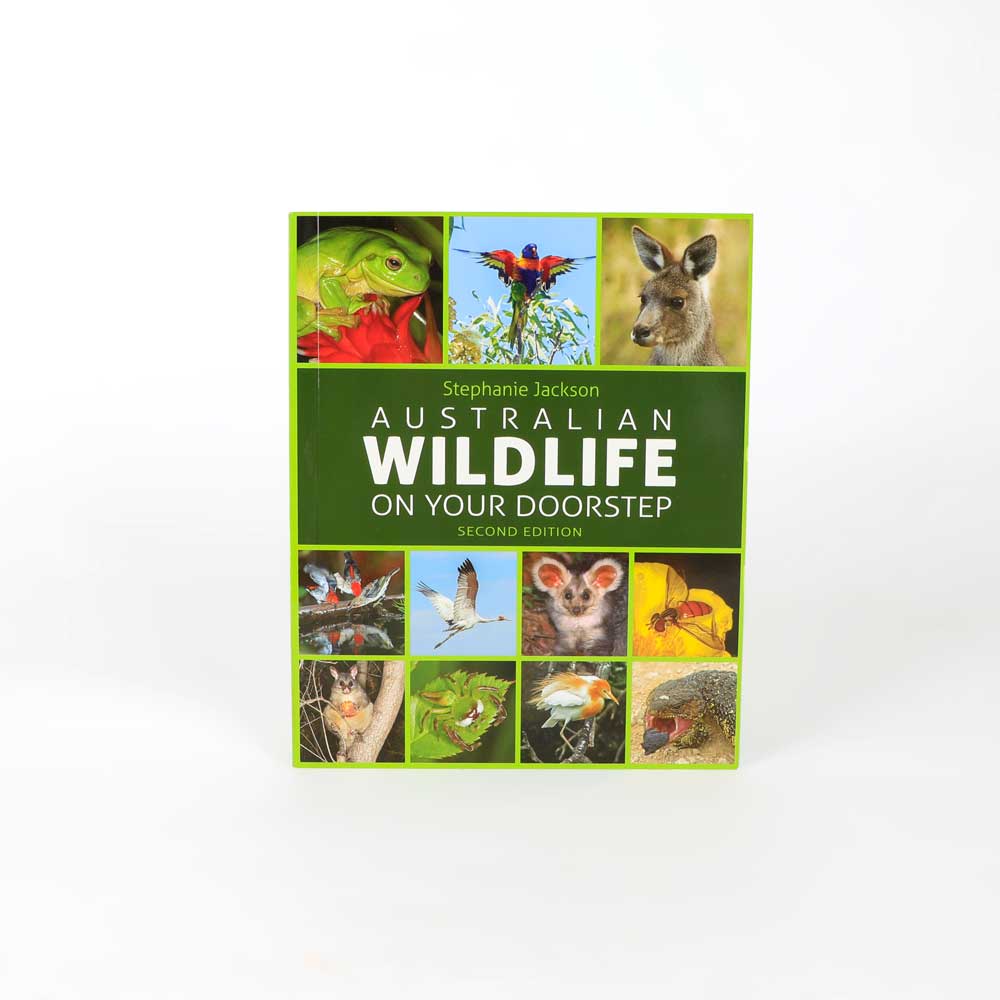 Australian Wildlife On Your Doorstep book on white background