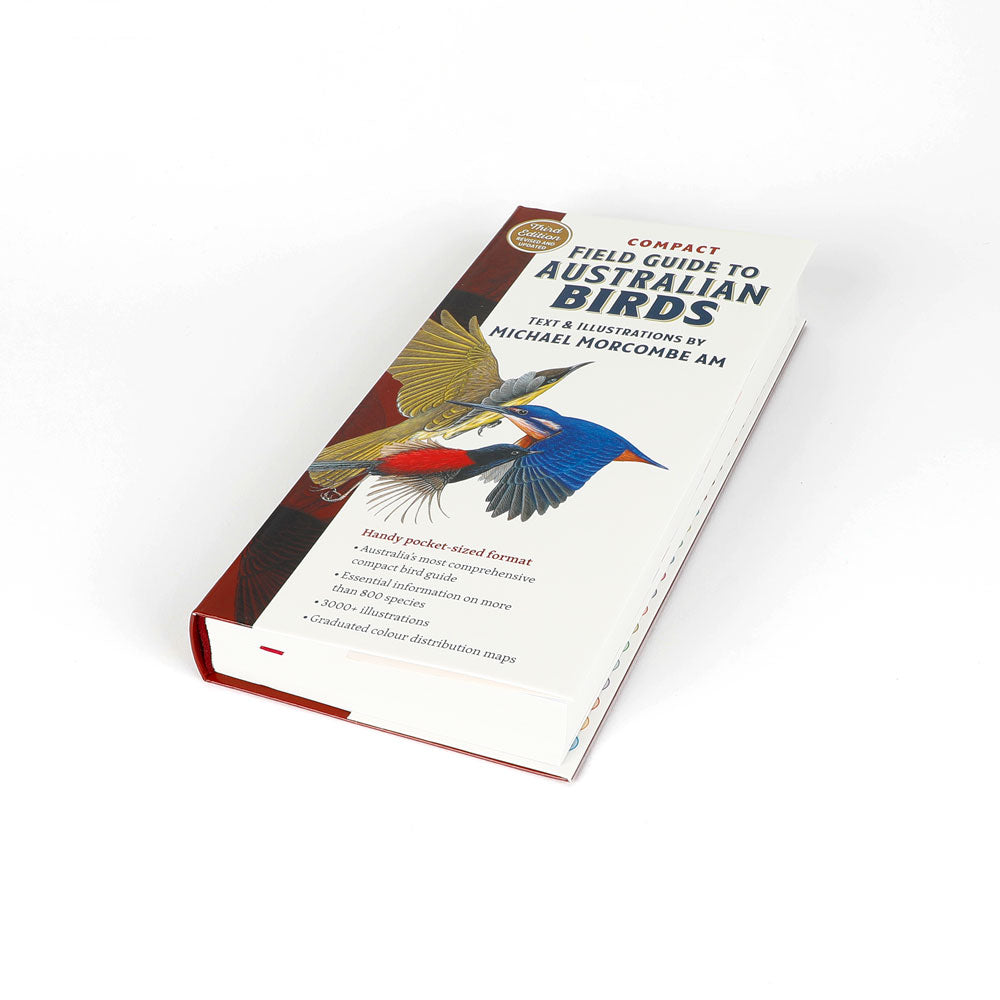 Compact field guide to Australian birds  3rd edition on a white background