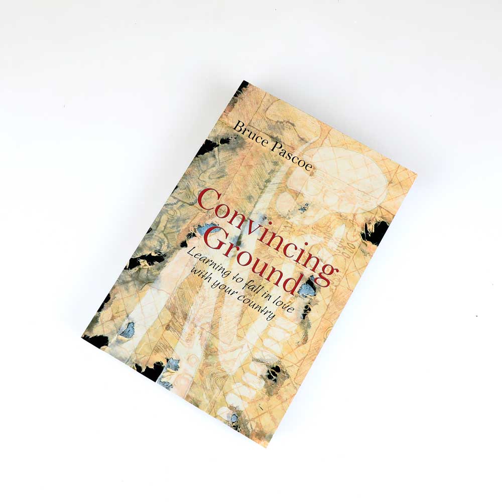 Convincing ground by Bruce Pascoe, photographed on white background. Australian Museum Shop online