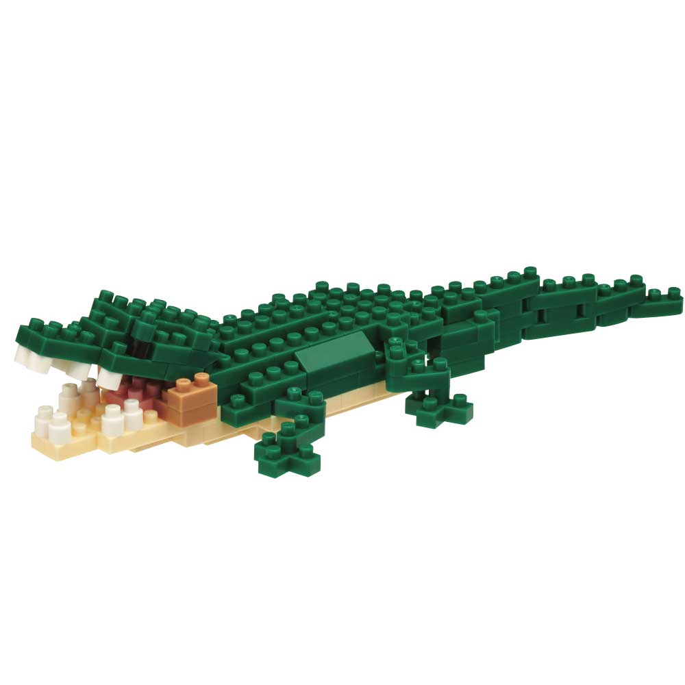 Crocodile nanoblock construction kit Australian Museum Shop online