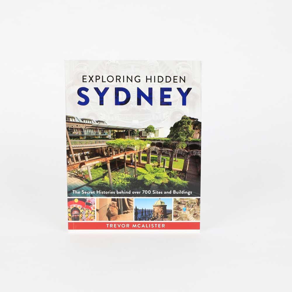 Exploring Hidden Sydney on white background