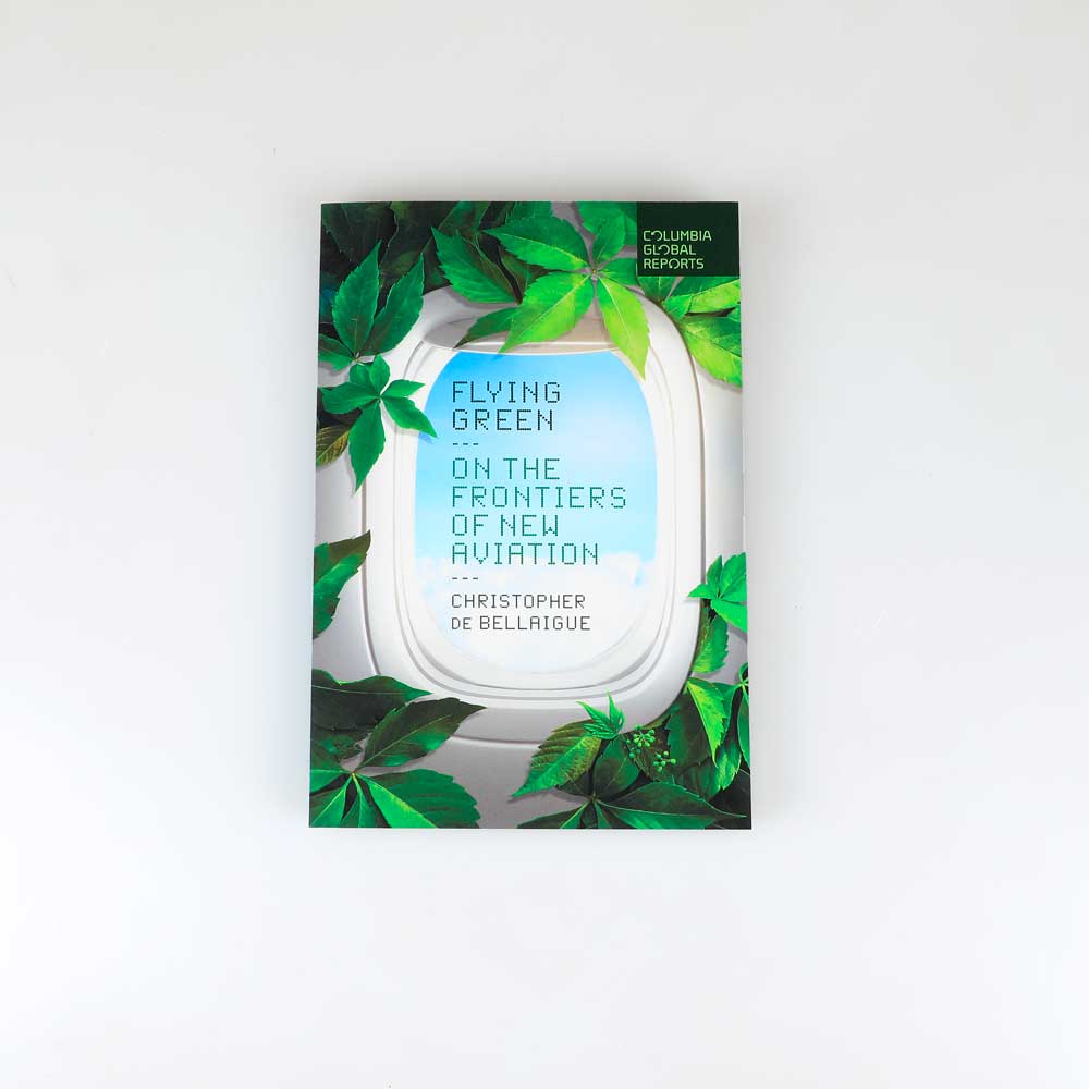 Flying green: on the frontiers of new aviation. Paperback book photographed on white background. Australian Museum Shop online