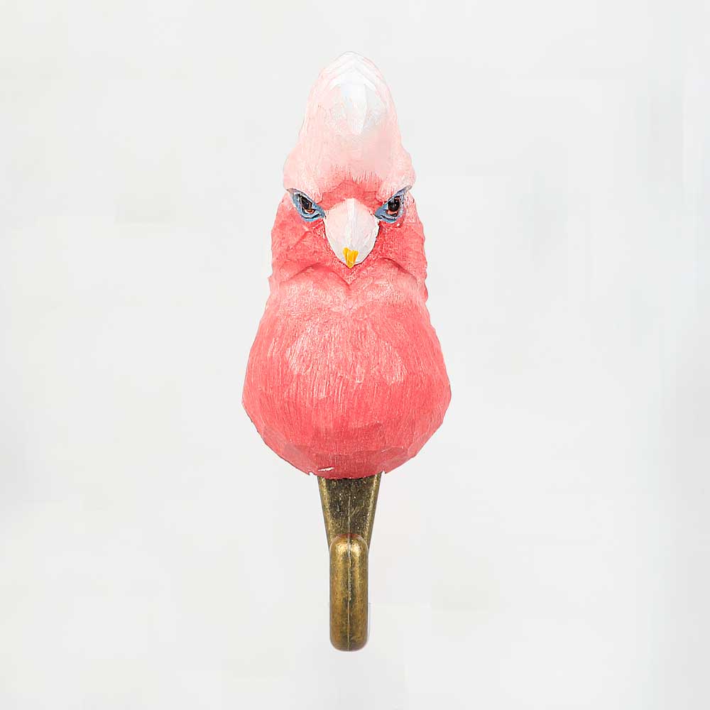 Galah storage hook for wall mounting photographed on white background. Australian Museum Shop online