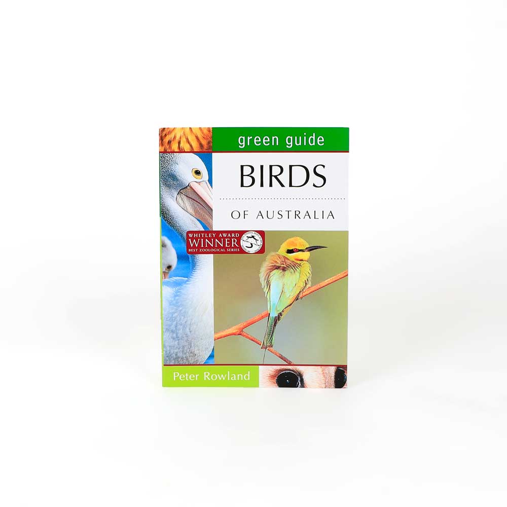 Birds Of Australia Green Guide on white background