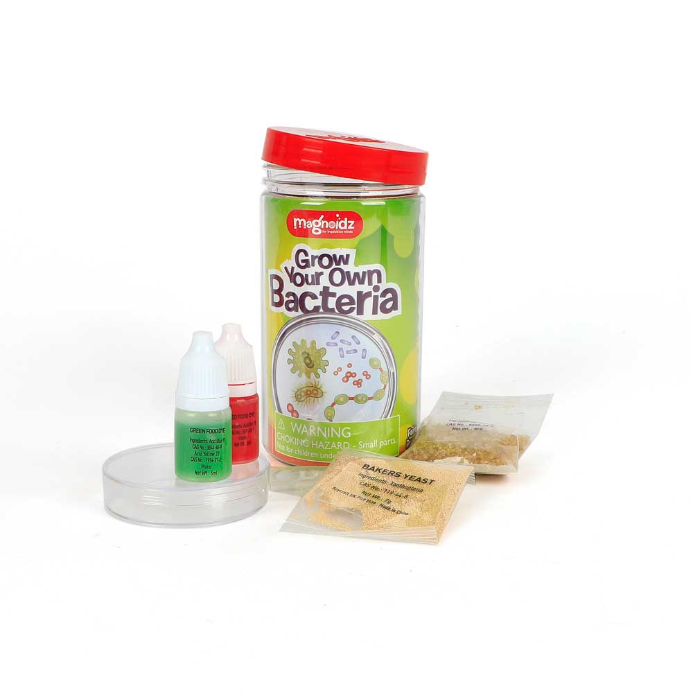 Grow Your Own Bacteria Kit on white background