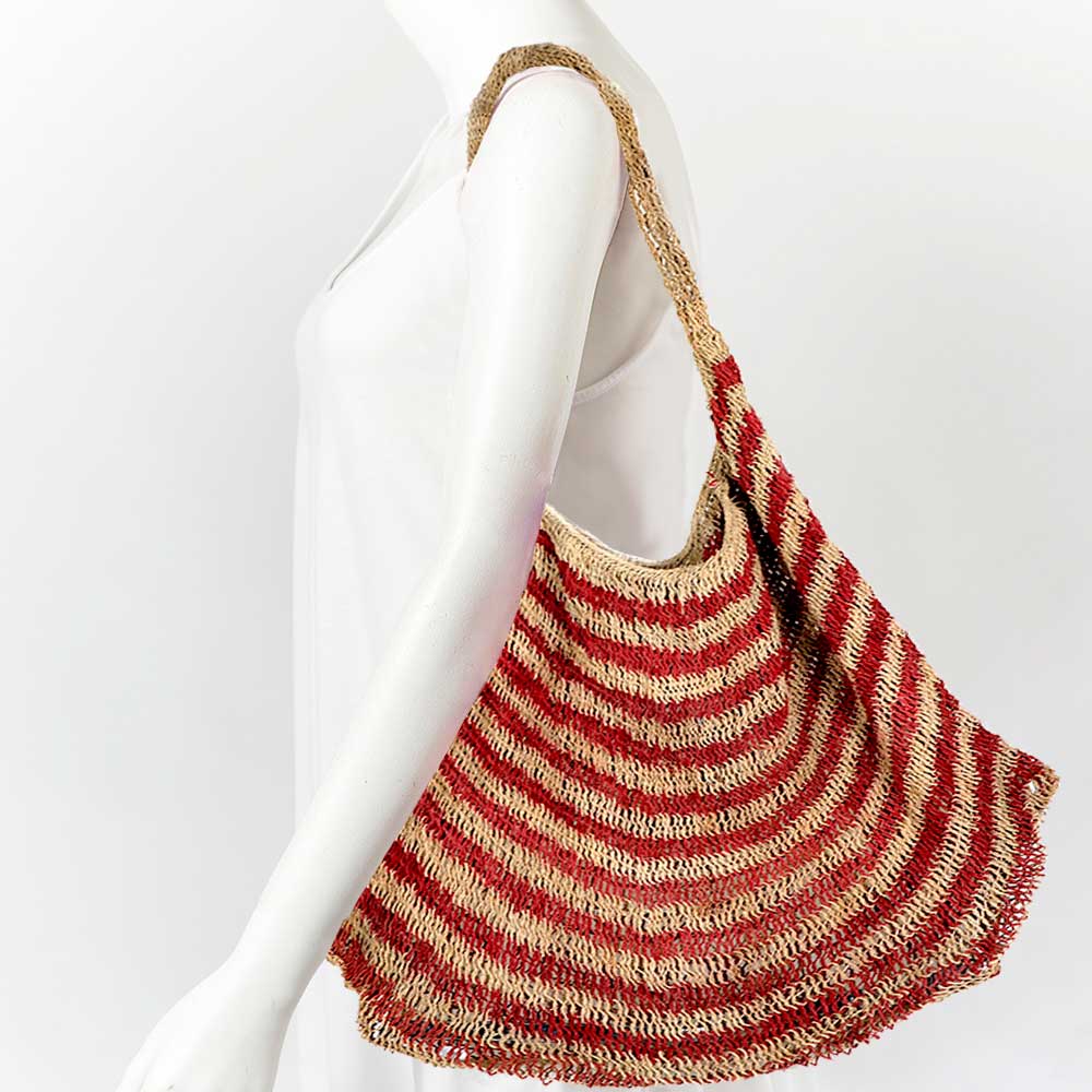 Morobe heritage Bilum bag handcrafted in the Morobe Province of Papua New Guinea, Australian Museum Shop online