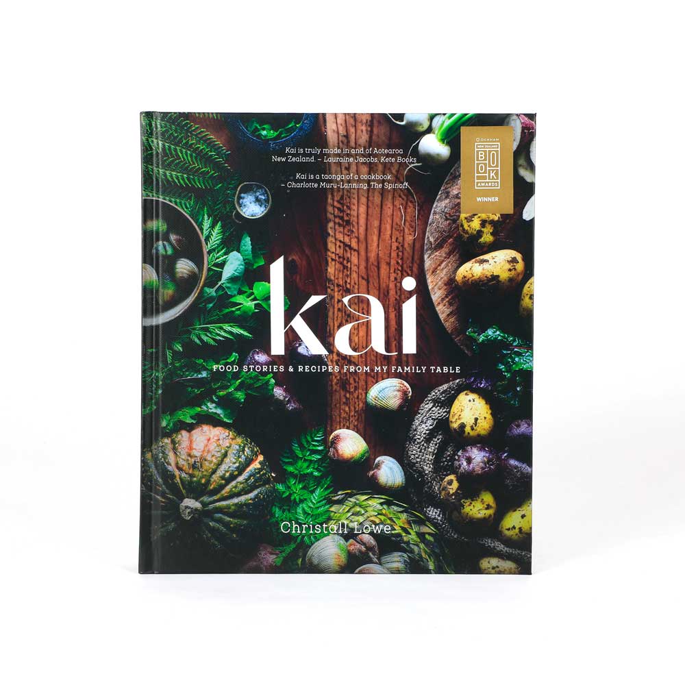 Kai: Food stories and recipes from my family table book on white background