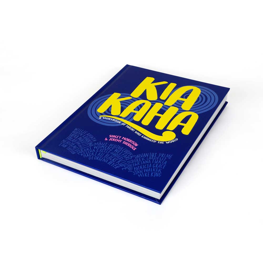 Kia Kaha book on white background