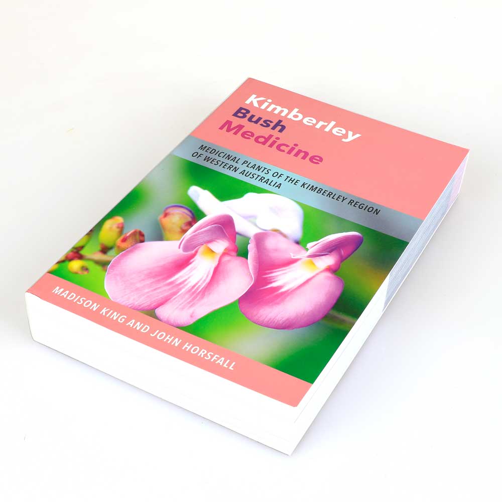Kimberley Bush Medicine book photographed on white background for the Australian Museum shop online