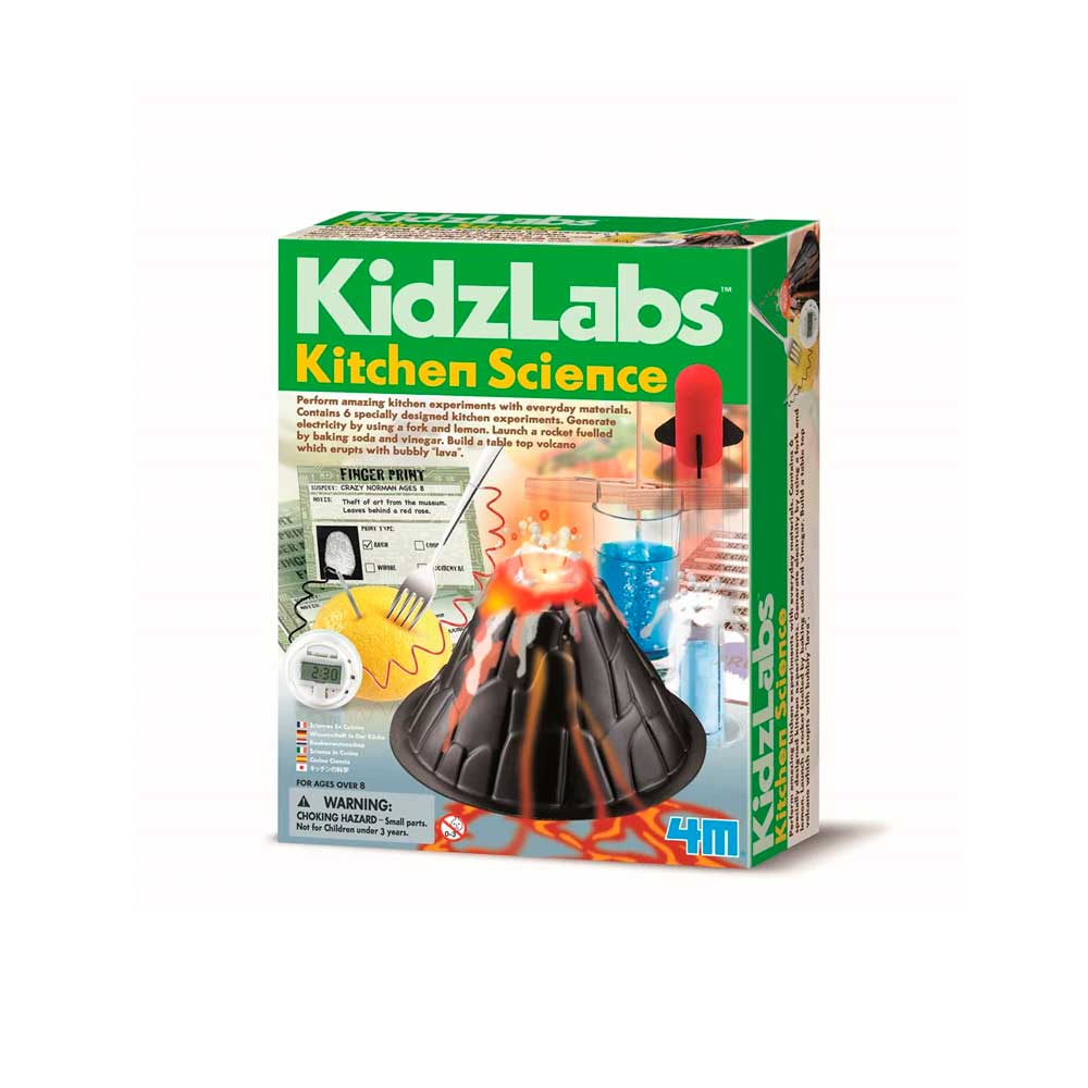 Kitchen science kidzlab. Photographed against white background. Australian Museum shop online