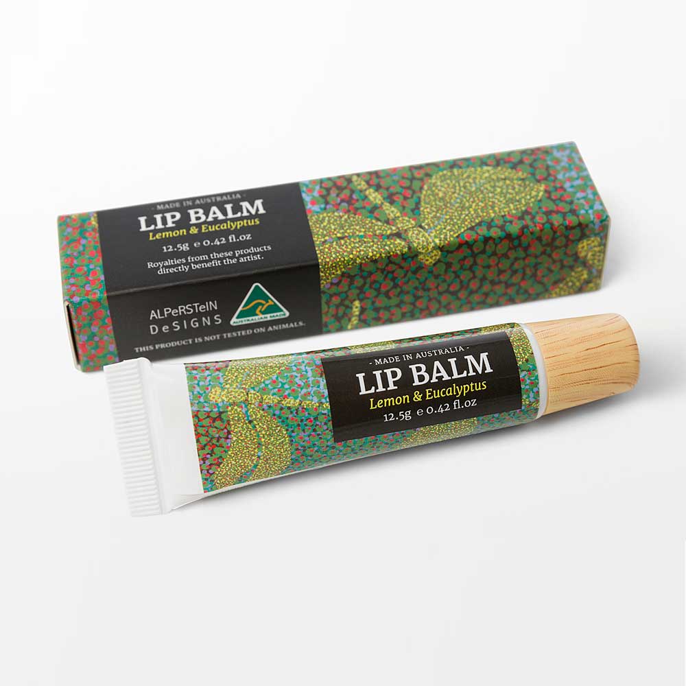 Lip Balm on white background for Australian Museum Shop online
