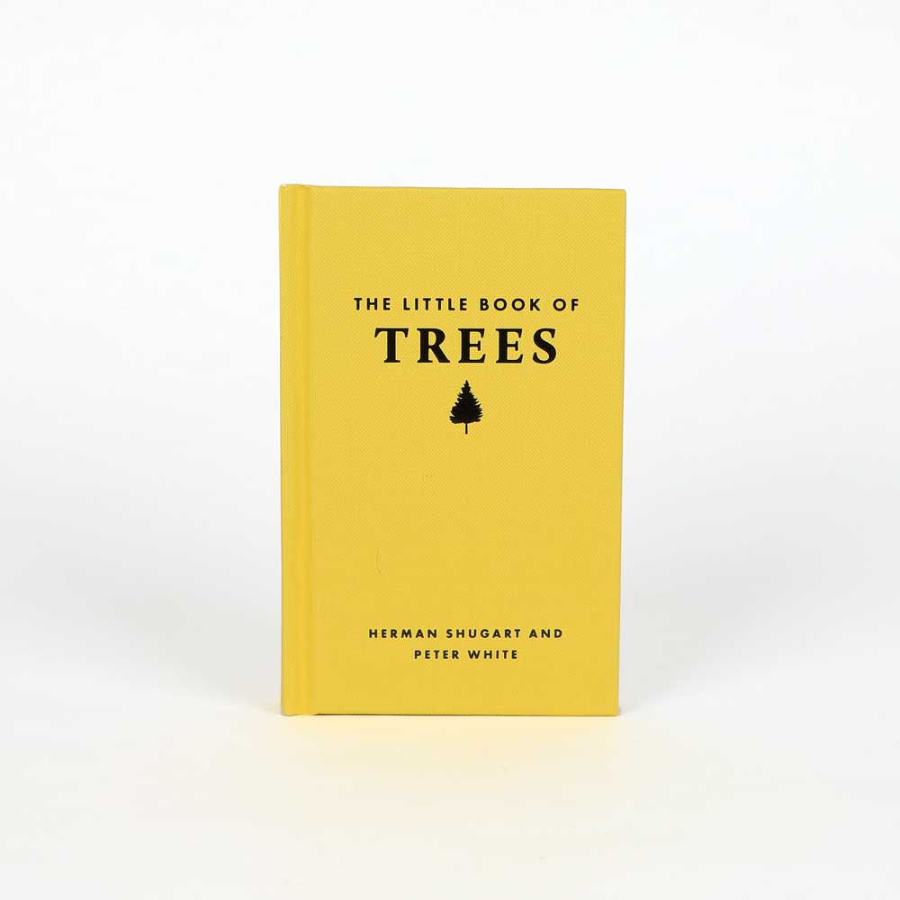 Little book of trees on white background