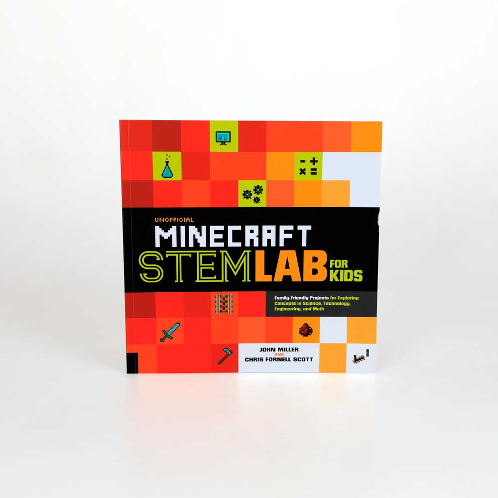Unofficial minecraft stem lab for kids on white background for Australian Museum Shop online