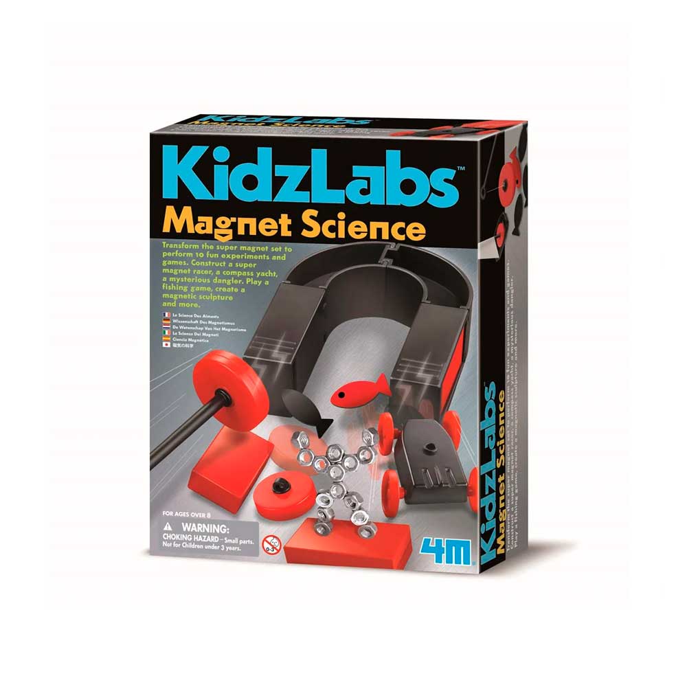 KidzLabs magnet science kit photographed against white background. Australian Museum shop online