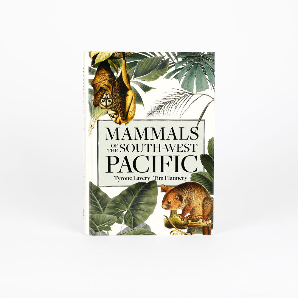 Book cover of 'Mammals of the South-West Pacific' on a white background.