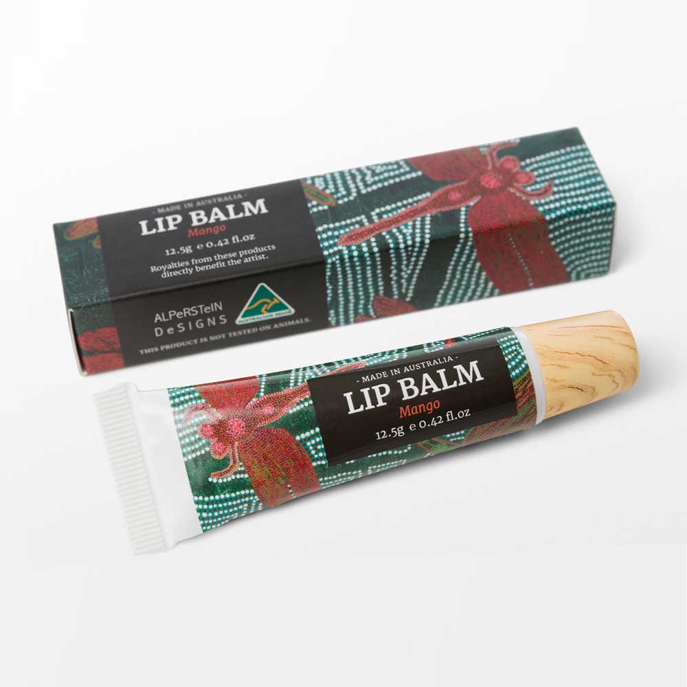 Lip Balm on white background for Australian Museum Shop online