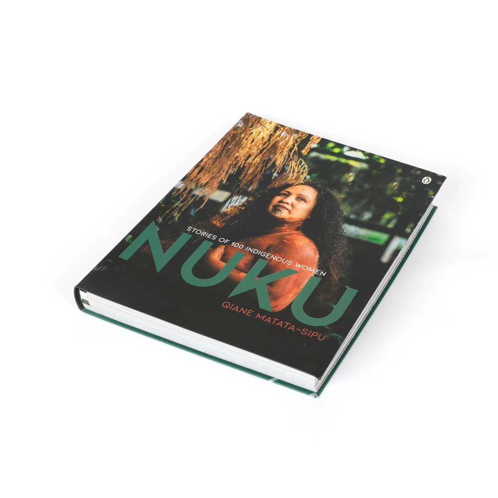 Nuku: Stories of 100 Indigenous women book on white background