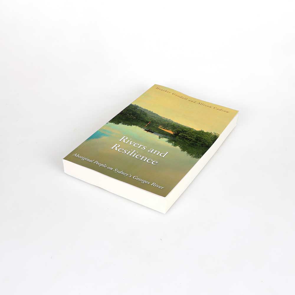 Rivers And Resilience book on white background for Australian Museum Shop online