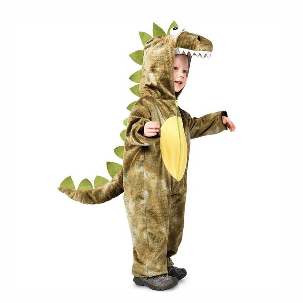 Roarin Rex children's dinosaur costume, photographed on white background. Australian Museum Shop online