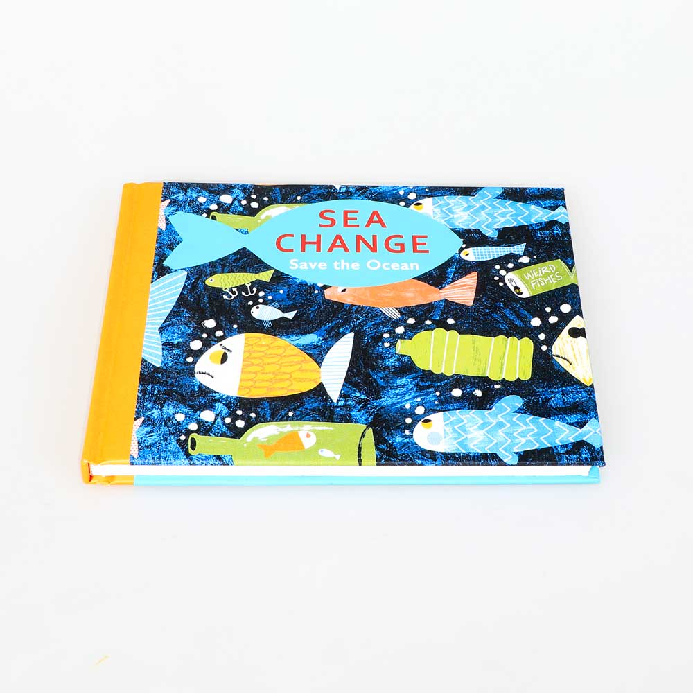 SEa change postcards picture book on white background for Australian Museum Shop online
