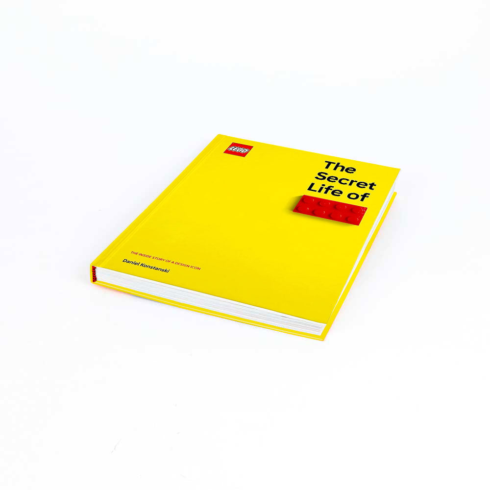 The Secret life of Lego book on white background