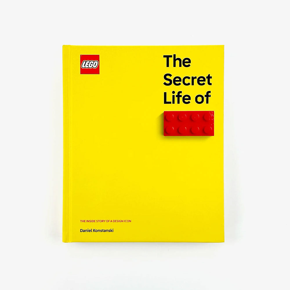 The Secret life of Lego book on white background