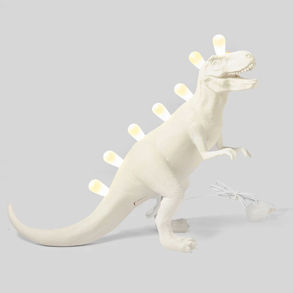 Seletti Jurassic Lamp - T-Rex on white background