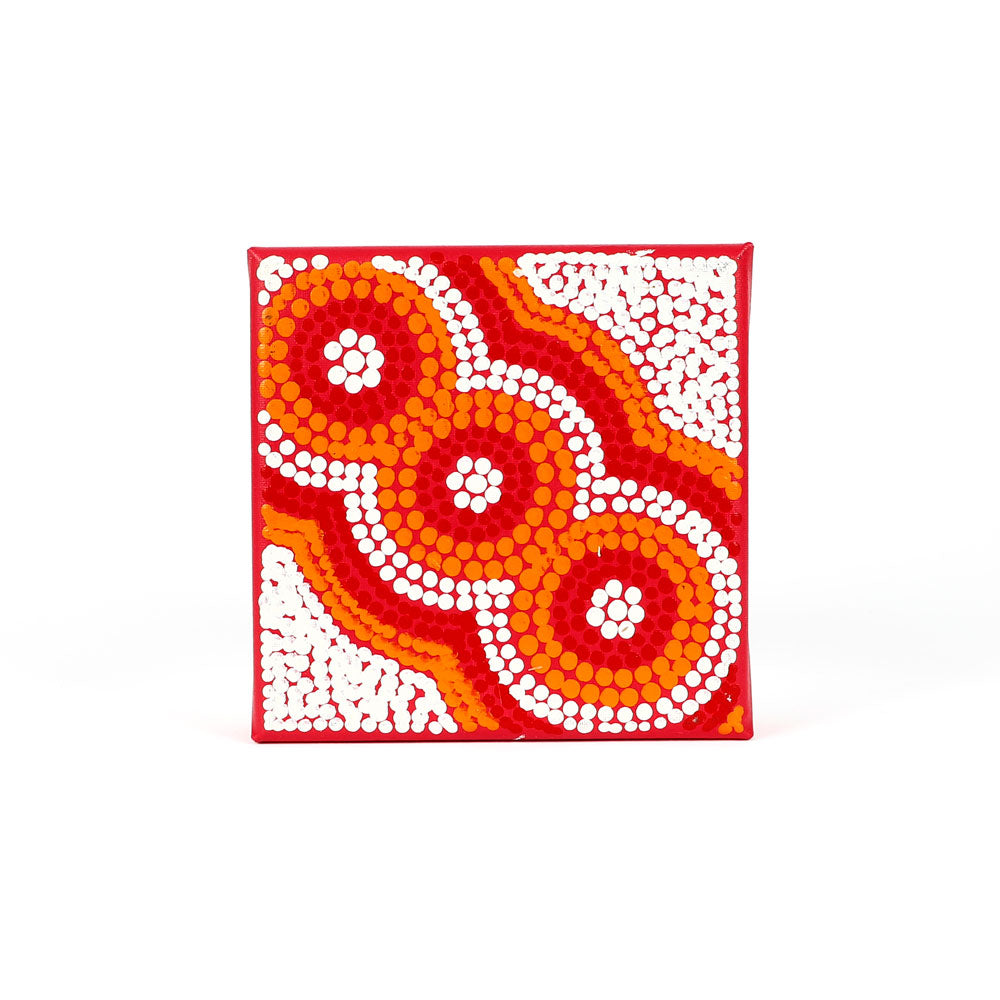 Shanna-Napanangka-Williams original acrylic on canvas artwork on white background