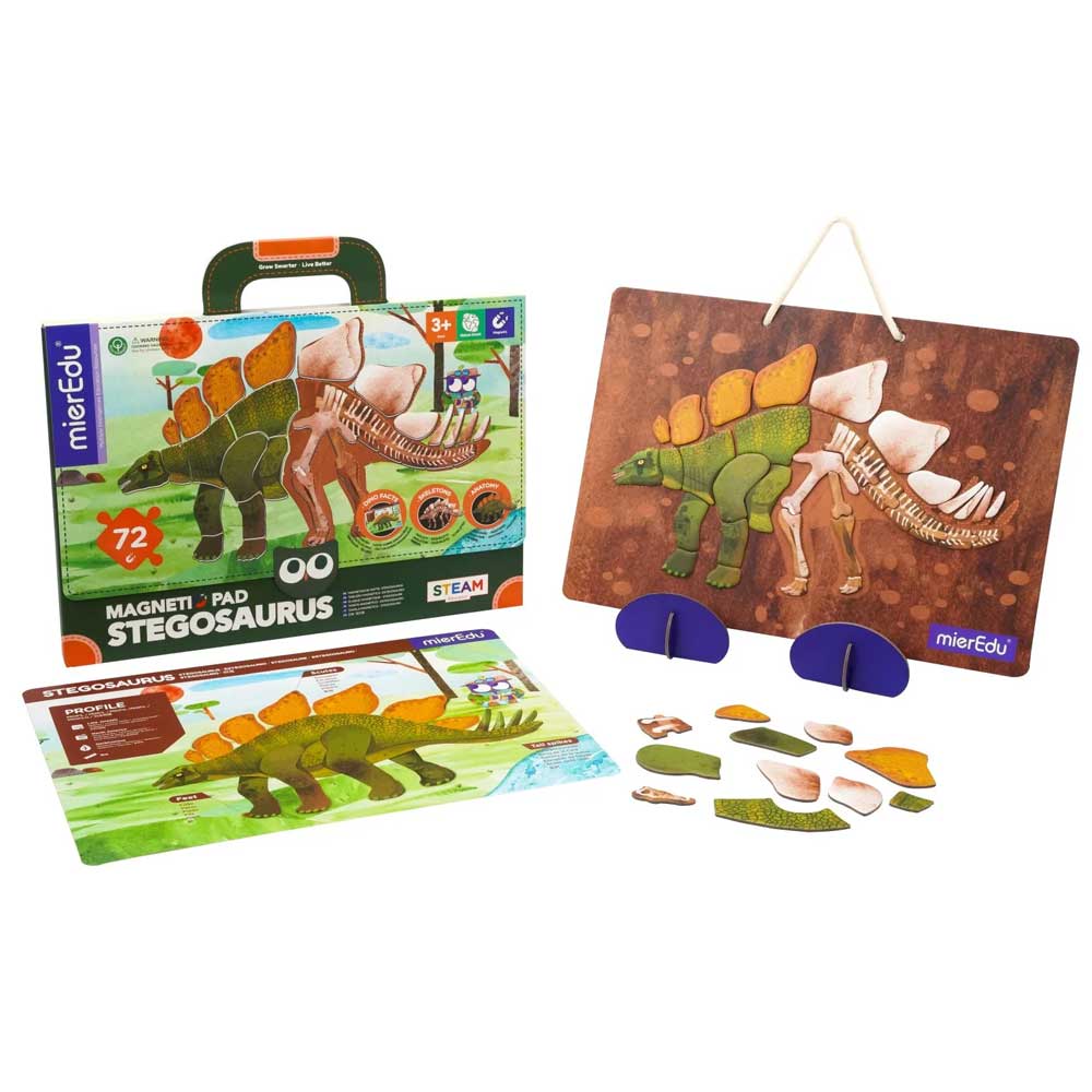 Stegosaurus  Magnetic Pad childrens jigsaw puzzle kit