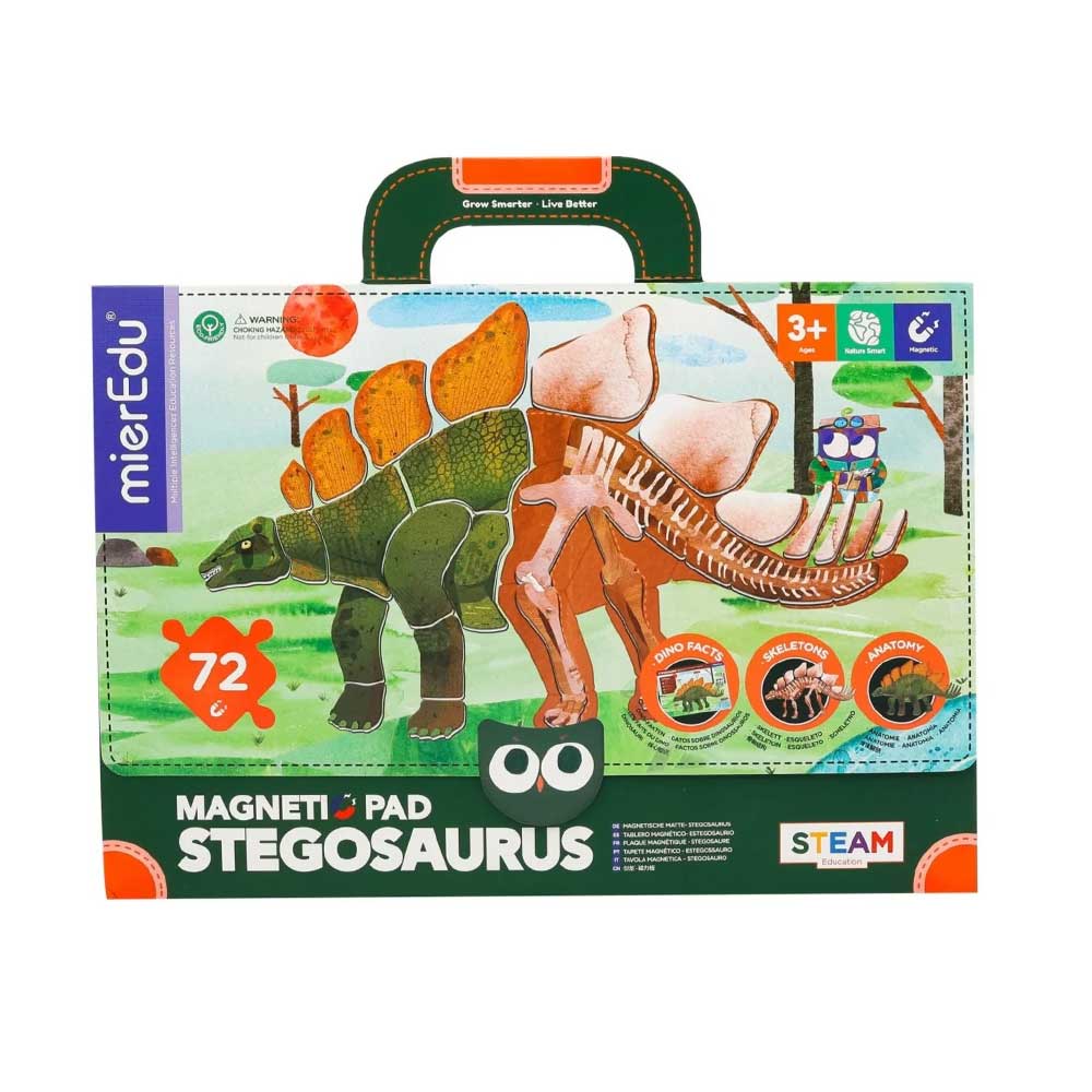 Stegosaurus  Magnetic Pad childrens jigsaw puzzle kit