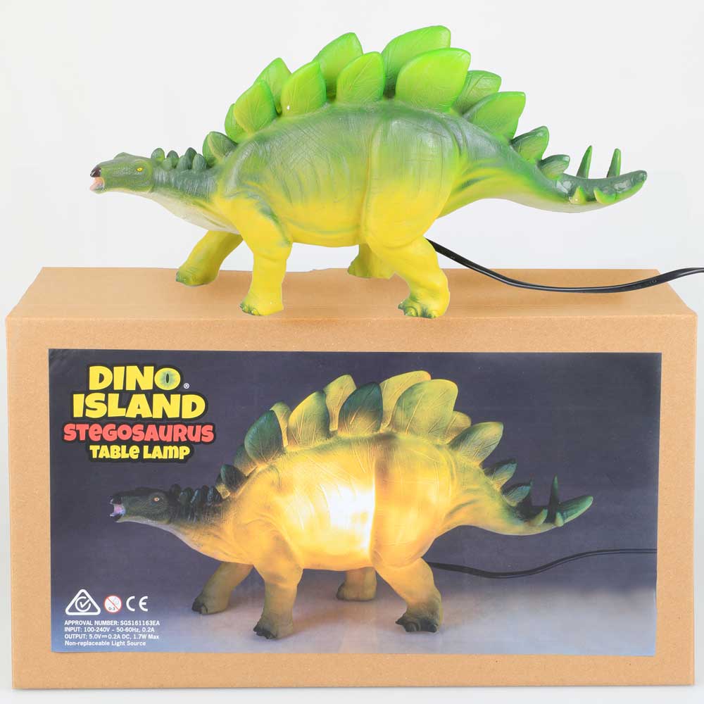 Stegosaurus LED Lamp great gift for dinosaur fans of all ages. Australian Museum Shop