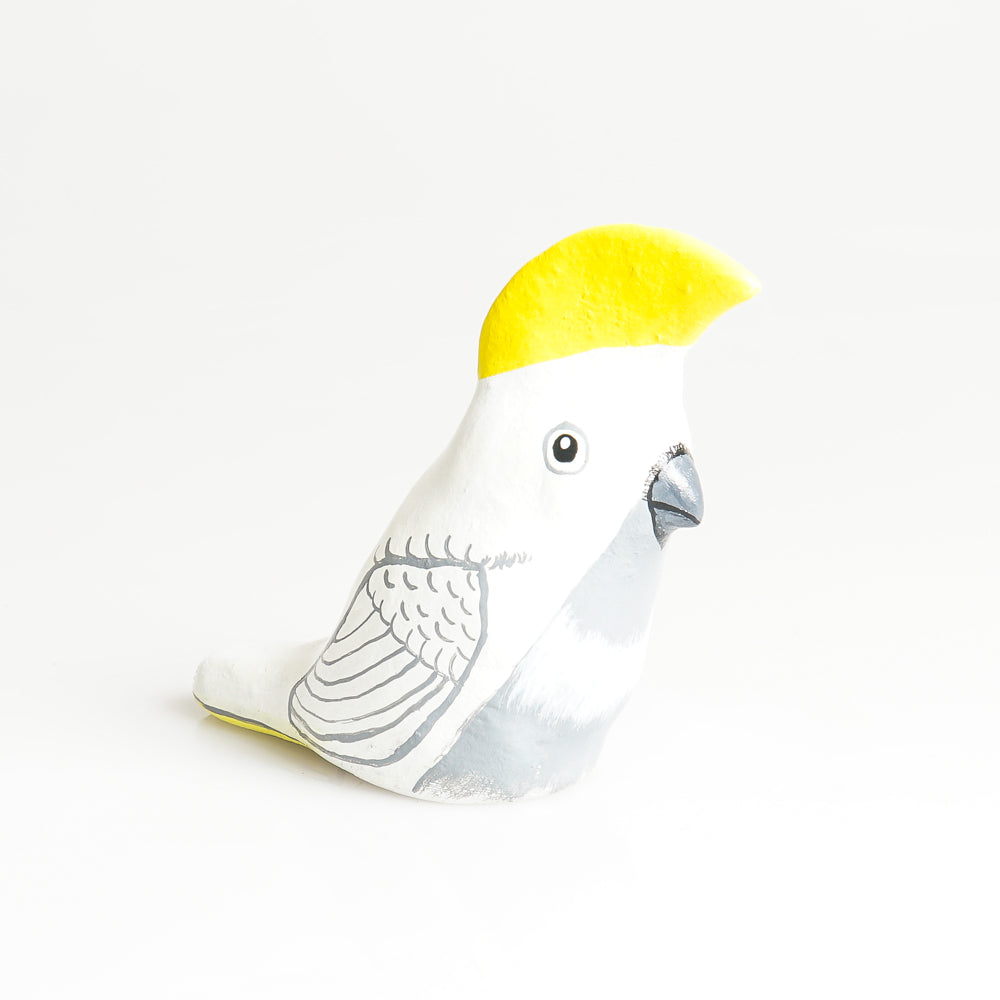 Sulphur Crested Cockatoo paperweight whistle Australian Museum Shop online