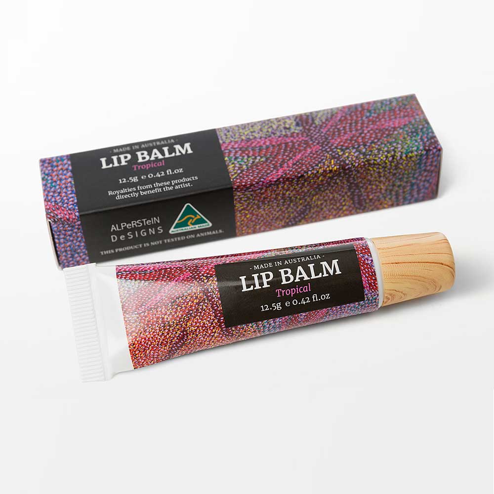 Lip Balm on white background for Australian Museum Shop online