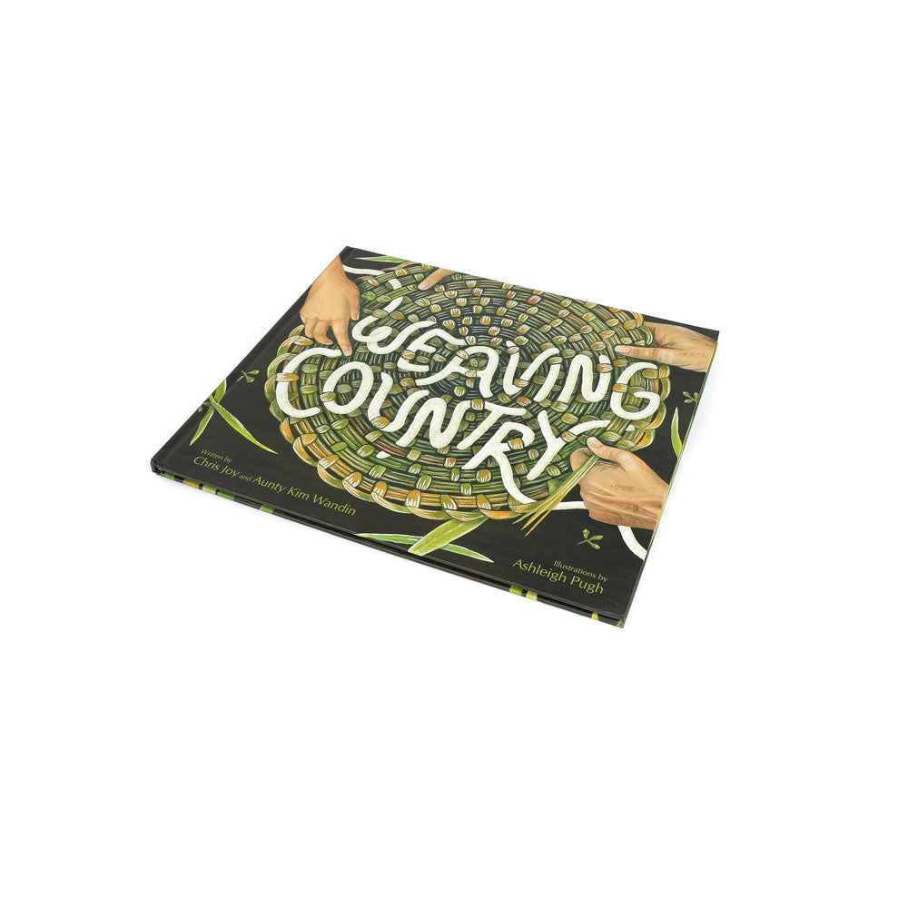 Weaving Country book on white background