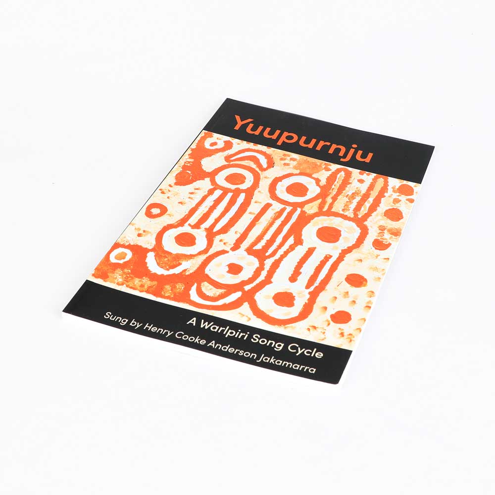 Yuupurnju a Warlpiri Song Cycle book on white background