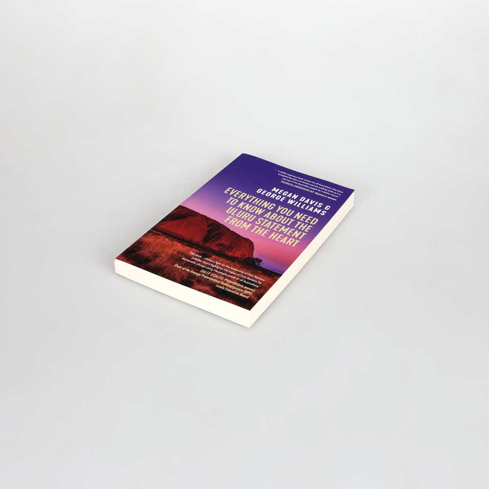 Everything You Need To Know About The Uluru From The Heart book on white background for Australian Museum Shop online